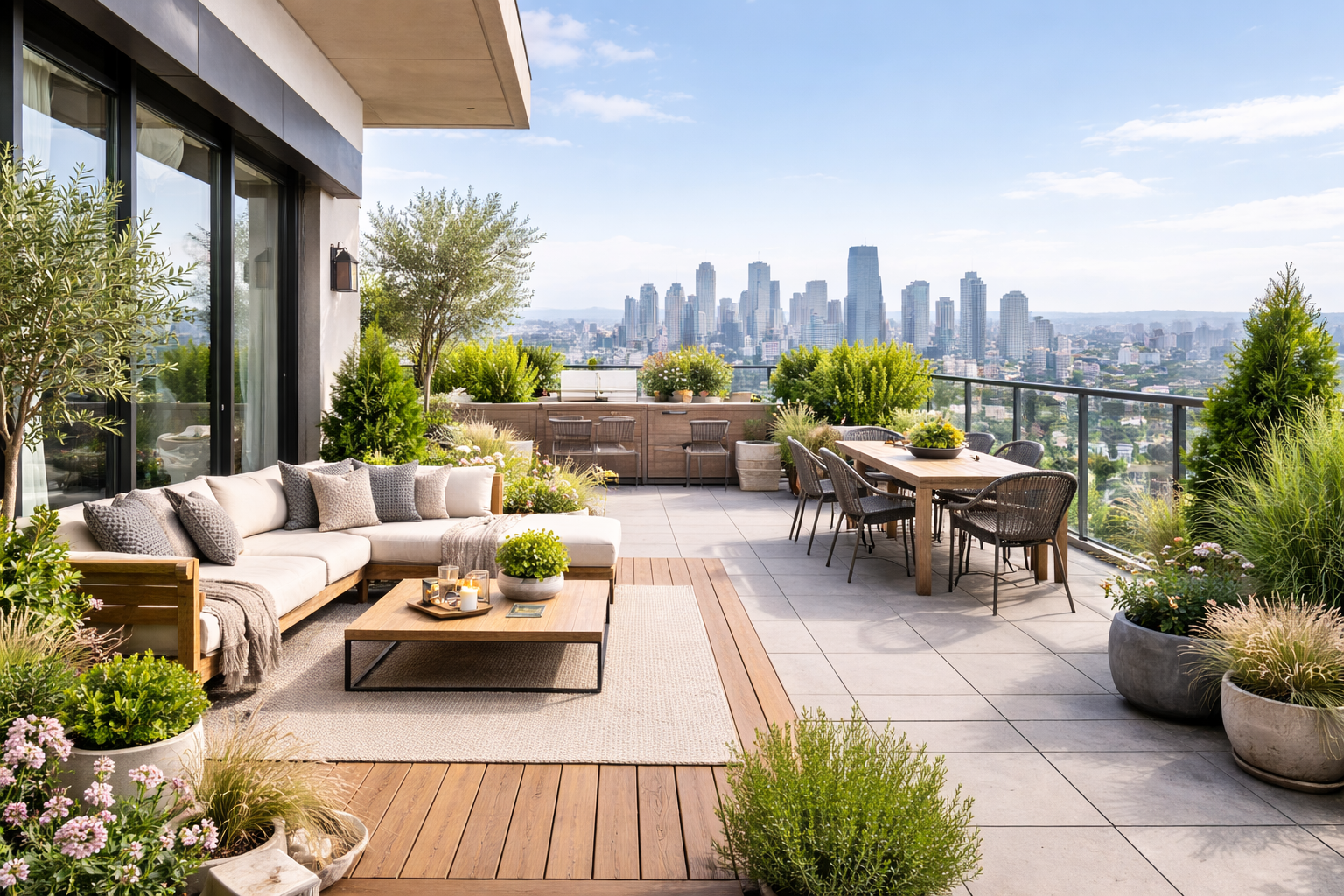 Private outdoor spaces